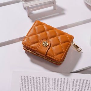 2024 New Wallet Girls Good-looking Coin Purse Female Short Card Holder 2024 New Ladies Accessible Luxury Students
