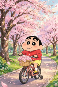 Bandai | Bộ Tranh Kim Cương Tự Làm Crayon Shin-chan - Tác Phẩm Nghệ Thuật Nhân Vật Anime Trang Trí Tường Phòng Khách Quà Tặng Tinh Tế Diện Tích Dán Đầy Đủ Kim Cương Hình Vuông/tròn