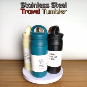 RisefullyThermoflask Water Tumbler Vacuum Insulated Bottle with Handle Stainless Steel
