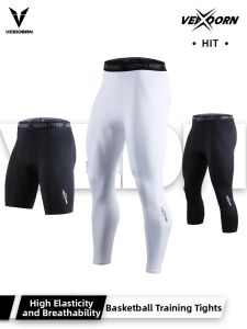 Veidoorn | Mens Sport Training Compression Tights 9/10 Length