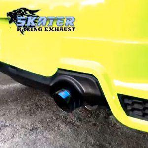 Knalpot Mobil JS Racing blue 100% BARANG berkwalitas cocok untuk mobil harian dan touring