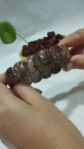 C0009  Coral Jade Hand Bar 珊瑚玉 手牌 镯子 手链 吊坠 首饰 玉石 配饰 Crystal Bracelet Bangles Pendants Papan Bracelets Jade Buckles Coral Jade with Collectible Value