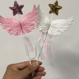 Wing Cake Decorations Cake Topper Birthday Topper Decorations 翅膀 蛋糕装饰