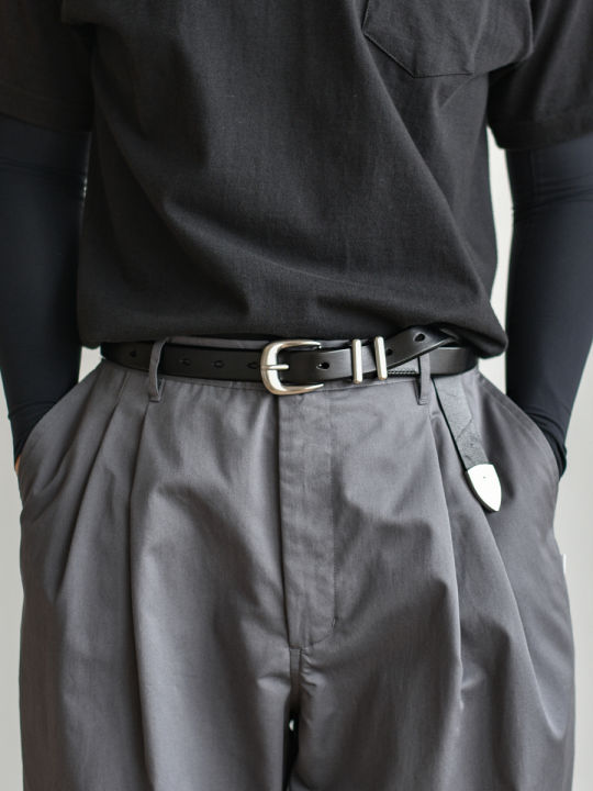 OurLegacy Style Premium Leather Belt Buckle Waist Belt CleanFit Cowhide Leather Pants Belt Unisex Genuine Leather Belt
