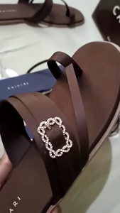 CALVARI - MAGDA Sandal Wanita Korea Teplek Casual Kekinian Size 36 - 40 Sendal Flat Cewek Kasual