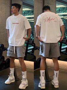 Áo Thun Tay Ngắn Cleanfit Mỹ Phong Cách Giản Dị in Họa Tiết Cotton Nguyên Chất Dành Cho Nam Thanh Thiếu Niên Thời Trang Mùa Hè