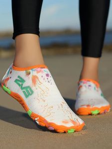 Men Women Barefoot Water Shoes Quick Dry Non-Slip Aqua Socks for Beach Swimming Diving Surfing Wading - Breathable Footwear