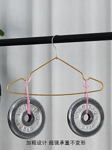 50PCS Hanger Premium 20cmx40cm Bold Steel Hanger Non Slip Clothes Hanger Adult Stainless Steel Anti Slip Resistant Wide