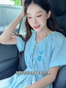 LIANGSANSHI | Đầm Mới Hè Dài Hàng Ngày & Du Lịch Xanh Đánh Dấu Eo