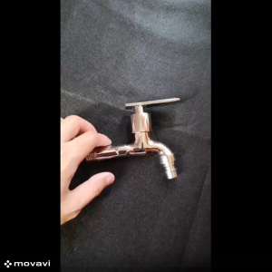 Kran Air Engkol Stainless 1/2 inch Tembok Keran Taman Kamar Mandi Shower Wastafel Mesin Cuci 1/2inch