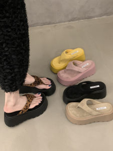 XUJIA | Flatform Thick-Soled Flip-Flop Sandals