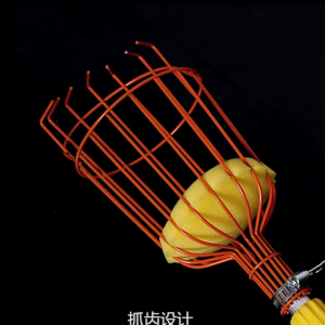 Fruit Picker Deep Basket Harvesting Fruit Collector Catcher Apple Peach Picking Garden Tool