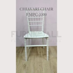 FURNIMALL Chiavari Chair PP Wedding chair Kerusi kenduri jamuan kahwin / Restaurant Chair Kerusi Plastic Outdoor Chair