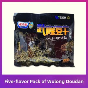 Chongqing Special Hand-Torn Spicy Instant Snack Wu Long Tofu Dry 520g Vegetarian Meat Dried Vegetable Snacks No Refrigeration Needed