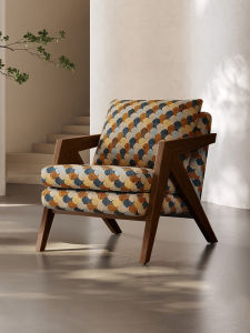 Mairhk Detachable Richard Chair Living Room Single Sofa Chair Mid-Century Art Design Luxury Casual Chair Home Furniture