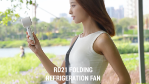 Uniden Foldable Cooling Fan | Magnetic Cold Plate | USB-C | 3600mAh | Up to 14H Runtime (AF5100)