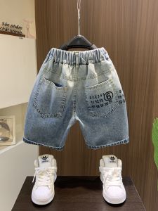 Quần Short Jeans Nam Mỏng Hè Five Quarter