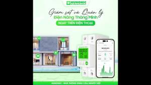 Công Tơ Điện Tử Wifi HUNONIC ENTEC PRO 63A Bật Tắt Hẹn Giờ Từ Xa Đo Điện Áp Công Suất Tiêu Thụ