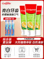 Colgate Natural Lemon Flavor Toothpaste Whitening Teeth Fresh Breath Family Pack Anti-Cavity Gum Protection Oral Care. 