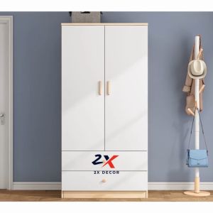 2X Decor - Tủ Quần Áo Gỗ Lắp Ghép Thông Minh Hiện Đại  Cao 180Cm - 2X064