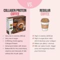 NUGEN Bloom Collagen Coffee Original Collagen Drink With Gluta Slimming Anti Aging Coffee 100% Robusta Coffee Slim. 