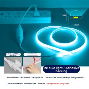 LAISILIMANWEI | Ultra-bright Waterproof Outdoor Atmosphere Light Strip 220v