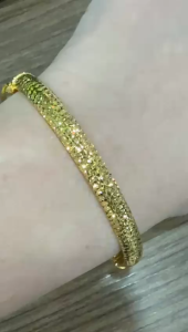 POH HENG Jewellery 22K Bangle in Yellow White Gold [Price By Weight]