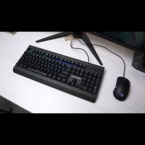 Salpido Sledgehammer3 USB Wired Gaming Keyboard 101keys RGBGamingcolorful BacklightingKeyboard Combo Set For PC Computer