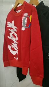 Bộ dài tay thu đông bé trai size đại 19 tới hơn 50kg chất cotton da cá dày dặn co giãn