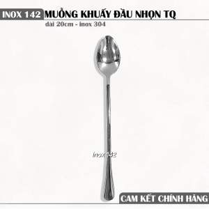 MUỖNG CHANH ĐẦU NHỌN 304 T / MUỖNG KHUẤY 304