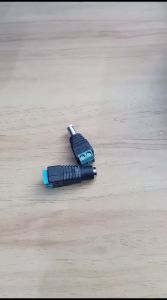 konektor jack dc male dan female 1 pcs 55 x 21mm