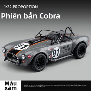 Double Horses | Mô Hình Xe Ford Cobra Hợp Kim Tỷ Lệ 1:22 có Âm Thanh và Đèn