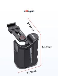 【🇹🇭 ร้านไทย】Amagisn ที่ติดคอมโบติดตั้ง Vlogชุดที่จับกรอบกรงสำหรับ Insta 360 Ace Pro 2 GoPro Hero 13 DJI Osmo Action 5อุปกรณ์เสริมแบบโปร