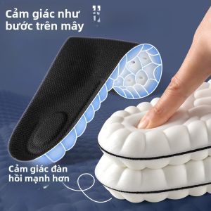XIANZHAO | Miếng lót giày thể thao Li Ning siêu mềm chống sốc thoải mái hấp thụ mồ hôi thoáng khí giảm đau đế mềm chống trượt