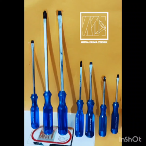 Obeng ketok set 7 pcs - Go Thru Screwdriver Set - Jetjo tools