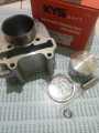 BLOK SEHER/BORING PISTON BORE UP SET 54,5 MM K44 HONDA BEAT FI INJEKSI NEW ESP BEAT POP/STREET SCOOPY SPACY VARIO 110 NEW K44 STATER HALUS KYS. 