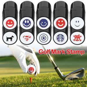 EQUITY Outdoor Sports Plastic Golfer Gift Golf Accessories Mark Seal Golf Stamp Marker Golf Ball Stamper