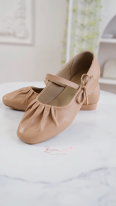 Zayra Hijab x Windy Erlisa | Blysee - Sepatu Lokal Flatshoes Wanita Casual Ballerina Tali Pita Soft