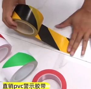 Black & Yellow Hazard Warning Safety Stripe Tape Ideal For Hazard Caution Warning Social Distance Warehouse Gym Floor