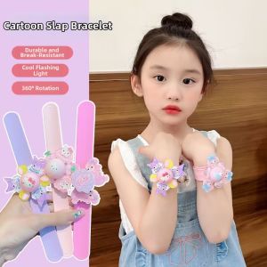SHENGBEIQI | Cartoon Glowing Kids Wrist Watch