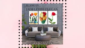 Hiasan Dinding Aesthetic & Desain Interior Modern