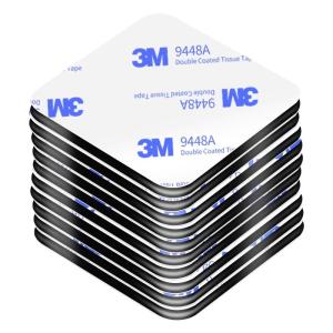 3M | Powerful High Adhesion No-Residue Adhesive Pads for Car Accessories and Carpets