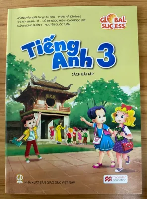 Sách bài tập Tiếng Anh Lớp 3- Global Success (Kèm bìa bao nhãn tên)