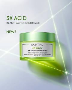 Skintific 3x Acid anti Acne Moisturizer salicylic acid