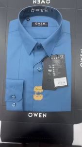 Áo sơ mi dài tay Owen màu xanh AS230256