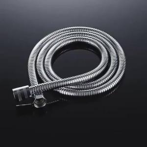 1pcs 2M Stainless Steel Hose Extension Tube Bathroom Shower Tube Extension Tube Water Pipe Draw Tube Bathroom Accessories