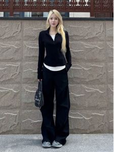 plus Size American Style Long Sleeve T-Shirt Womens Fashion Layered Base Shirt Fat MM Meat Covering Slimming Top