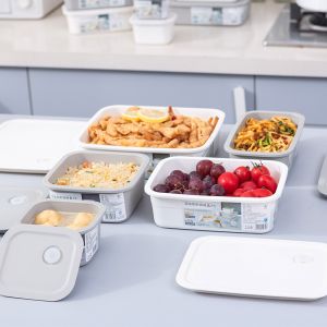 Airtight Silicone Microwavable Lunch Box: Keep Your Food Fresh & Safe
