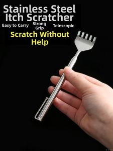 Stainless Steel Retractable Scratch Lotion Portable Multi-Functional Full Body Back Scratch Lotion No Assistance Required
