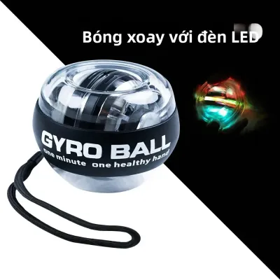Bóng Tập Luyện Sức Mạnh Cổ Tay LED Tự Khởi Động Dụng Cụ Tập Thể Dục Tăng Cường Cơ Tay Thiết Bị Tập Luyện Cho Cánh Tay Và Cổ Tay